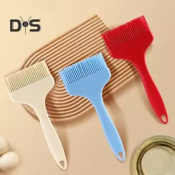 Масляная щетка с высокой термостойкостью, удобная чистка, полезная щетка для барбекю с широкой поверхностью синий