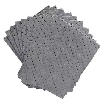 Масляные абсорбирующие прокладки 10X Масляные абсорбирующие прокладки Прокладки для сбора разлитого масла для жидкостей на масляной и водной основе Жидкие прокладки для дома, гаража, подвала United States