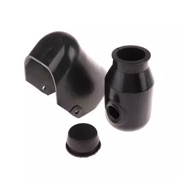 Масляный бак для тележки с поддоном, гидравлический цилиндр автомобиля, аксессуары, ручная гидравлическая крышка масляного бака для фургона, резиновая пробка чёрный