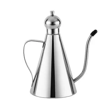 Масляный бак из нержавеющей стали, герметичный масляный бак, бак для специй 1 л