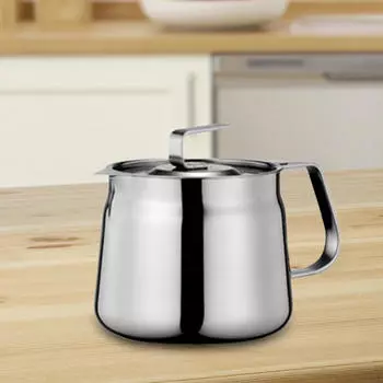 Масляный фильтр-горшок для экономии жира с фильтром, универсальный фильтрующий сосуд для жареных 1.2L