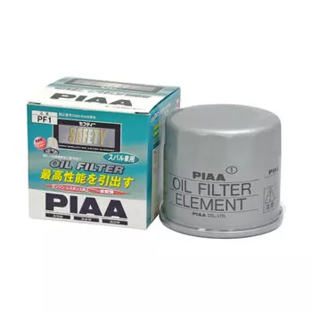 Масляный фильтр PIAA [Имеет небольшие широкие складки, разработанные нашей компанией] 1 шт. для автомобилей Subaru Vivio Sambar Pleo_etc. ПФ1