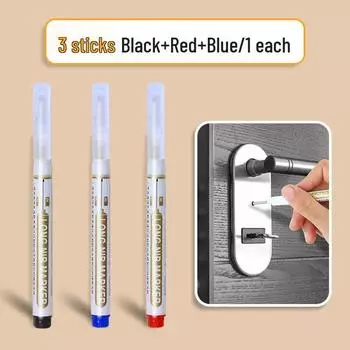 Масляный маркер с длинным наконечником для деревообработки и плитки