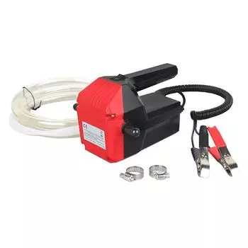 Масляный насос, электрический насос для перекачки дизельного топлива, 12 В, 60 Вт, масляный насос для автомобилей, мотоциклов, внедорожников, красный
