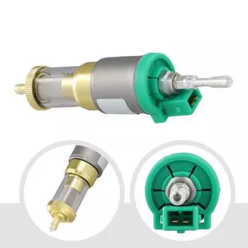 Масляный насос, бесшумный, модернизированный, новый, стояночный обогреватель 12 В-22 мл, 1-5 кВт, зеленая головка с фильтром A