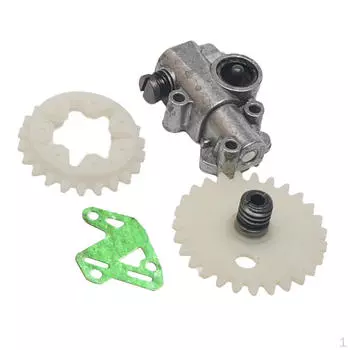 Масляный насос, прокладка, червячная передача и цилиндрическое колесо по деталям Заменить 1119 640 3200