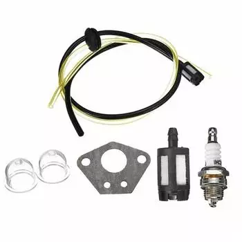 Масляный стакан 15 мм, комплект карбюратора, металлический карбюратор для бензопилы, новый комплект карбюратора для кустореза 43cc/52cc/49cc чёрный