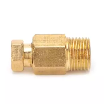 Масляный трубопровод фитинг колено латунный прямой блок соединитель адаптер для соединения труб PD610