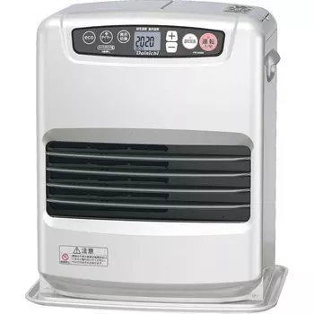 Масляный вентилятор Dainichi до 9 татами до 12 татами S-типа светло-серебристый (Деревянные маты/Бетонные маты) FW-3220S-S