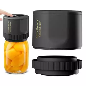 Mason Jar Vacuum Sealer Vacuum Sealing Machine Cordless Can Vacuum Seal Pump Kit Electric Automatic для домашней кухни