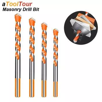 Masonry Concrete Tungsten Carbide Drill Bits Ultimate For Glass Ceramic Tile Brick Metal Wood Mason Hard Alloy Hole Opener Punch