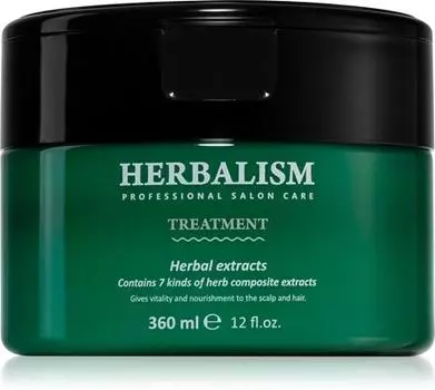 Masque Aux Herbes Pour Cheveux Affaiblis Ayant Tendance Tomber TU прозрачный
