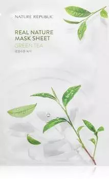 Masque Hydratant En Tissu Au Th Vert TU прозрачный