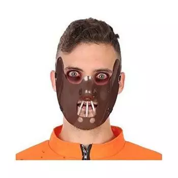 Masque Lecter Halloween Marron