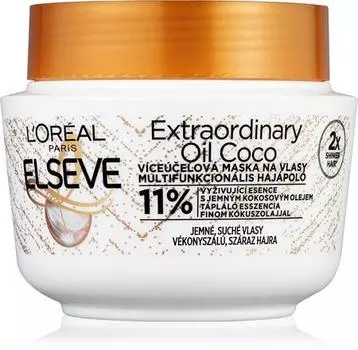 Masque Nourrissant Pour Les Cheveux Normaux Secs Avec Huile De Noix De Coco TU прозрачный