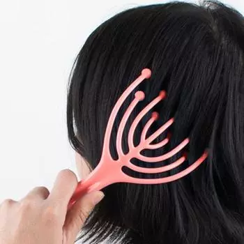 Массаж Глубокая релаксация головы СПА Массажер для кожи головы Массажная расческа с девятью когтями Массаж головы