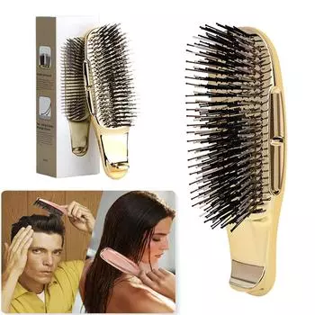 Массаж головы Парикмахерская расческа Прямая расческа для волос Пластиковая расческа для вьющихся волос Парик Расческа для гладких волос