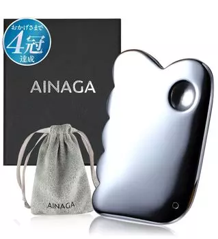 Массаж головы пластиной AINAGA Kassa Kassa для тела и лица Терагерцовый терапевт | [Рекомендуется для кожи]