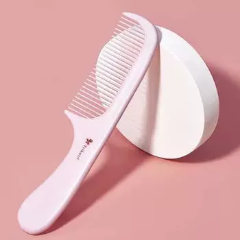 Массаж головы Расческа с широкими зубьями Парикмахерская Расчески с мелкими зубьями Розовая щетка для волос Парикмахерская B1