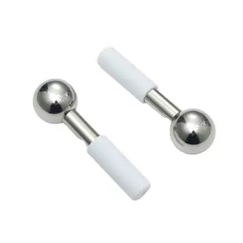 Массаж лица ледяная волна косметическая массажная палочка нержавеющая сталь лица ледяные шары массажер для салона красоты Ice Wave Ball