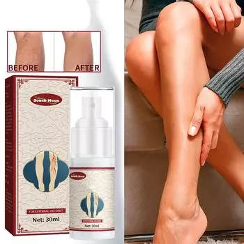 Массаж Массажное масло Эфирное масло Увлажняющий спрей для ног Спрей для ухода за ногами Дождевой червь Восстановление вен ног 30 ml