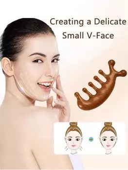 Массаж меридиана сандаловая расческа для волос Scalp Relax Acupoint Massager портативная деревянная ручка расческа антистатический инструмент для укладки