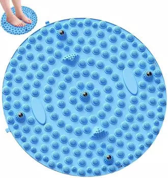 Массаж ног YonTens, акупрессура точек давления на стопы, гравитационный пресс для ног, давление на стопы, массажер для ног, давление на стопы, коврик для ног, синий