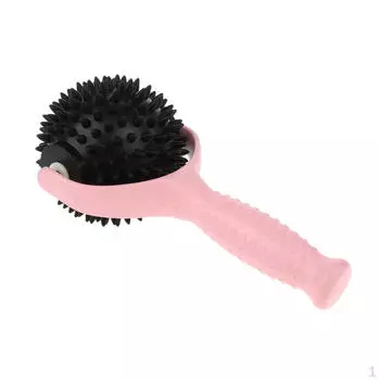 Массаж с шариками и шипами, СПА-процедуры для лечения боли в теле, стресса, мужчин и женщин Pink +Black