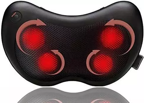 Массаж шеи массаж массаж с массажем для домашнего рабочего места День уважения к пожилым массажер, устройство, подушка, подушечка, обогреватель, подарок, шея, шея,