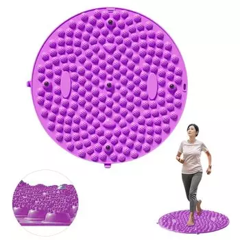Массаж точек давления на стопы Круговой массаж стоп Массажер для ног Снятие усталости на дому Массажер для точек давления на стопы Эргономичный шиацу Фиолетовый фиолетовый