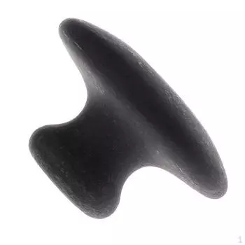 Массаж в форме черного гриба, базальт, глубокая болезненность мышц