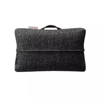 Массажер Atex для талии, плеч, спины, массажная подушка Lourdes Mini Black, производитель Япония, AX-HCL318bk