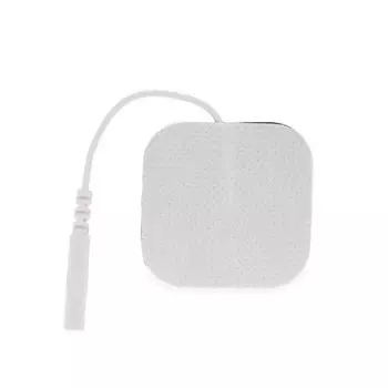 Массажер для электроимпульсной терапии 40x40 мм - нетканый клей для альтернативного удовольствия FT40 чёрный/белый