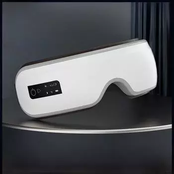 Массажер для глаз Bluetooth с вибрацией, акупунктурой и тепловой терапией для снятия усталости глаз
