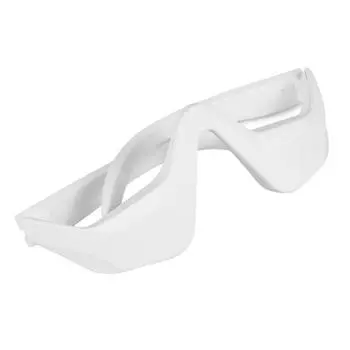 Массажер для глаз очки Массажер для глаз, стимулирующий выработку коллагена Удаление мешков под глазами Портативный инструмент для ухода за глазами для женщин белый