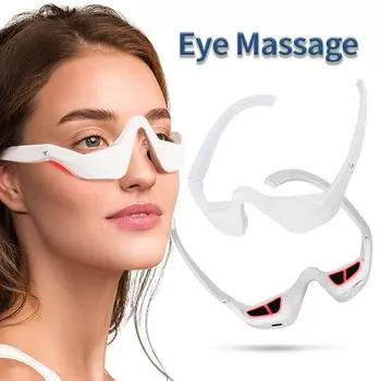 Массажер для глаз Уход за кожей вокруг глаз Подтяжка кожи Подтяжка кожи Темные круги Удаление мешков под глазами белый