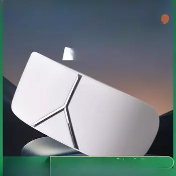 Массажер для глаз, защита для глаз для снятия усталости, корректор для массажа глаз, горячий компресс, умная маска для глаз, массажный артефакт basic серый/серебряный