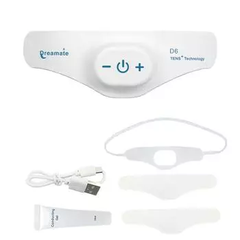 Массажер для головы, электрический инструмент для сна, для гипноза, терапия бессонницы, массажер для акупунктуры, средство для сна, без побочных эффектов белый