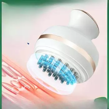 Массажер для головы, бытовой меридиан, уход за кожей головы, головная боль, захват головы, электрический вводный инструмент, массажер, щетка меридиан 12.5*8.5*8.5 белый