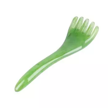 Массажер для головы Гуа Ша для тела, шеи, массажа ног, скребковая палочка для головы с пятью когтями, массажный скребок с когтями, массаж лица