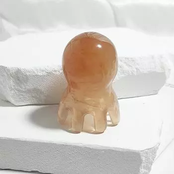 Массажер для головы с гребнем в виде осьминога из смолы, выскабливание меридиана, массаж головы, расслабление меридиана, акупунктура, спа, домашний оздоровительный инструмент для тела