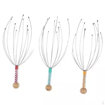 Массажер для головы, скребок для снятия стресса, для стимуляции и релаксации