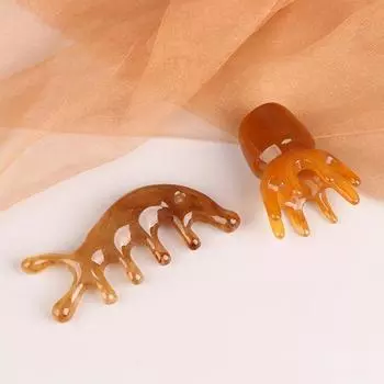 Массажер для головы, скребок, массаж шеи, кожи головы, расслабление, успокоение, снятие стресса, расческа-осьминог 2.5*10cm