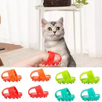 Массажер для кошек с одним большим пальцем, товары для домашних животных One Size