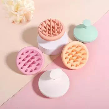 Массажер для кожи головы, скраб для кожи головы, силиконовый массажер для волос на голове, щетка для роста волос, для влажных и сухих волос, отшелушивающее средство для кожи головы для мужчин и женщин