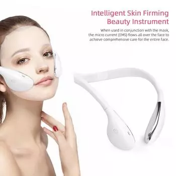 Массажер для лица EMS V-Face, машина для подтяжки лица, массажер для подтяжки подбородка, тренажер для похудения лица, подтяжка кожи, уход за кожей против морщин