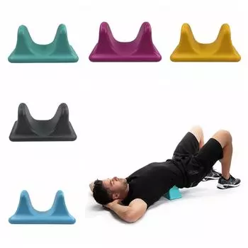 Массажер для мышц поясницы, массажер для глубоких тканей, инструмент для массажа спины, сгибателей бедра, мышц бедра синий