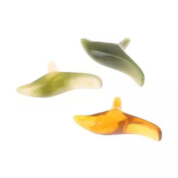 Массажер для ног из смоляного воска с эффектом треугольника Гуаша, акупунктурный инструмент шиацу Гуаша, инструмент для скребкового массажа Терапевтический массаж