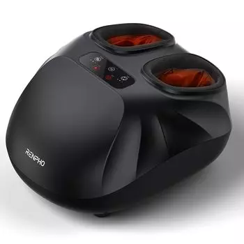 Массажер для ног RENPHO 3D Массажер для ступней 3 уровня массажа 3 уровня воздуха Оснащен системой подогрева воздуха Шиацу Управляемый медицинский