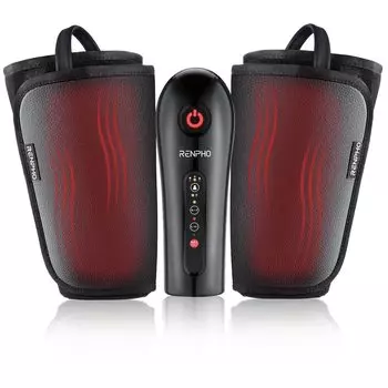 Массажер для ног RENPHO 3D, нагреватель для голеней и стоп, 20-минутный массаж ног с воздухом, ступней и стоп, подарок [Медицинская сертификация] Массажер, Массажер, Функция,